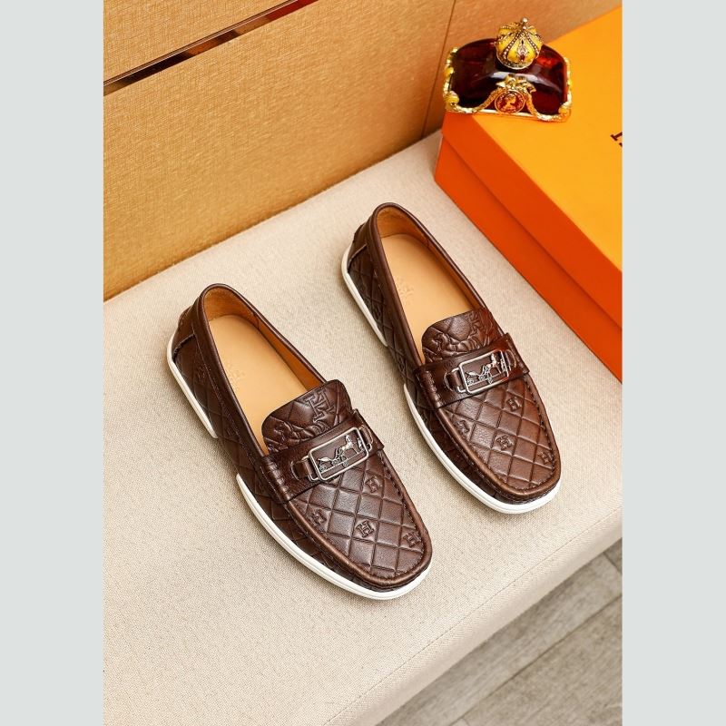 H**mes leather shoes